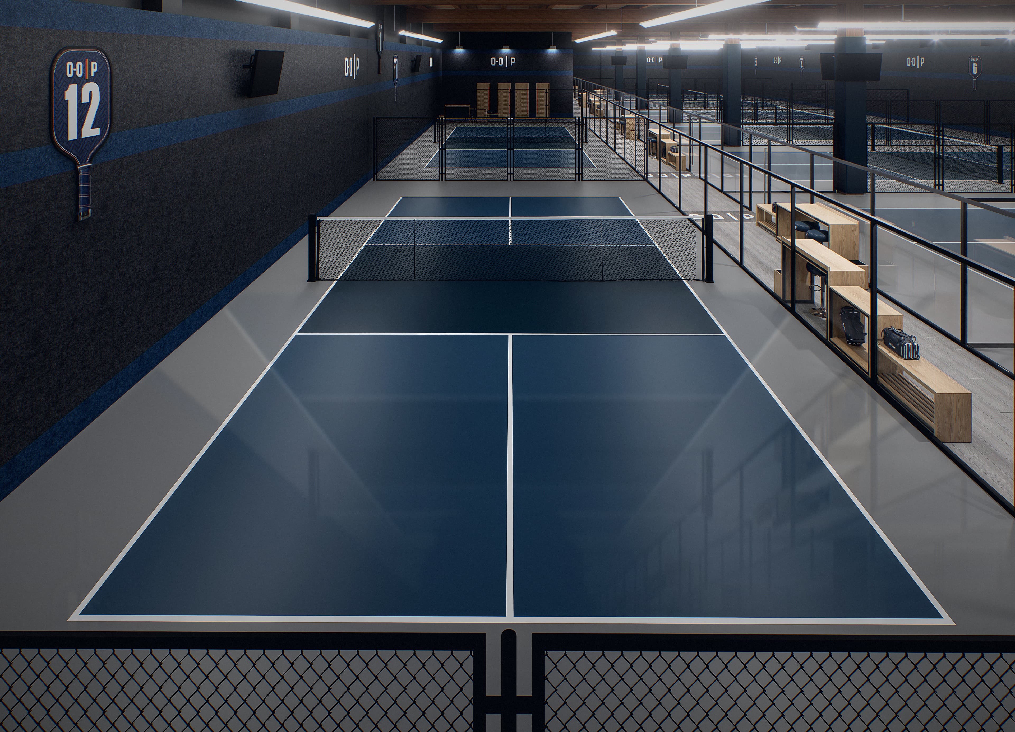 Richmond Flagship multi-court overview
